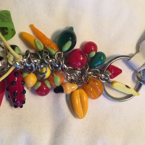 Brazilian BRAZILET Keychain w/Charms - Picture 3 of 3